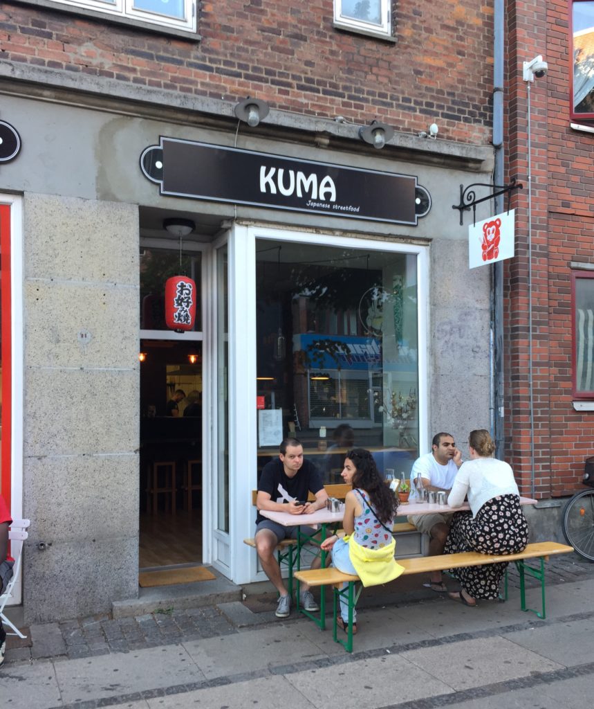 Kuma Copenhagen København logo okonomiyaki Denmark japanese